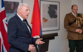 Մեծ Բրիտանիայի պաշտպանության հարցերով պետնախարարը պաշտոնապես բացեց ՀՀ-ում Միացյալ Թագավորության առաջին մշտական Պաշտպանության բաժինը
