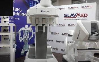 «Սլավմեդ»-ը Հայաստանում առաջինն է ներդրել ռոբոտային վիրաբուժության համակարգ
