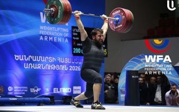 Արա Աղանյանը 94 կգ քաշային կարգում դարձավ Հայաստանի չեմպիոն