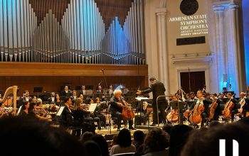 Աշխարհահռչակ թավջութակահարը հանդես եկավ Հայաստանի պետական սիմֆոնիկ նվագախմբի ընկերակցությամբ