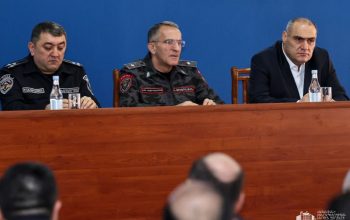 ՆԳՆ ոստիկանության պետը անձնակազմերին է ներկայացրել ենթակա ծառայությունների նորանշանակ ղեկավարներին. տրվել են հանձնարարականներ