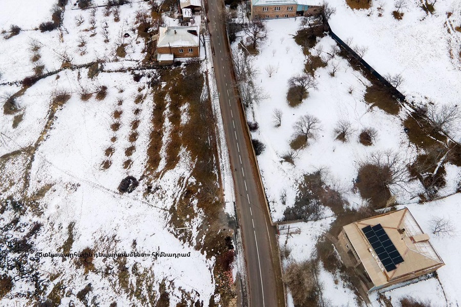 Գորիս-Սիսիան-Զանգեր, Տաթև-Լծեն ճանապարհները և «Մեղրու սար» կոչվող հատվածը դժվարանցանելի են, Լարսը փակ է