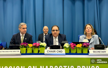 Հայաստանի նախագահությամբ մեկնարկել է ՄԱԿ Թմրամիջոցների հարցերով հանձնաժողովի նստաշրջանը