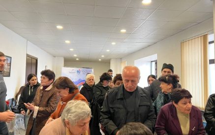 Արցախից հարկադիր տեղահանվածների համար մարդասիրական օգնության առաջին փուլը ավարտվեց