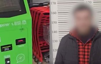 Վճարային տերմինալը գողանալու պահին տղամարդը ձերբակալվեց