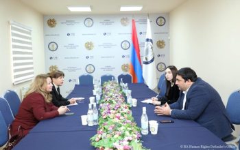 Վլադիմիր Հովհաննիսյանը և Օլենա Շևչուկը քննարկել են ՀՀ-ում բնակվող Ուկրաինայի քաղաքացիների խնդիրները