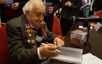 104-ամյա Հրանտ Կարապետյանի գրքի շնորհանդեսը