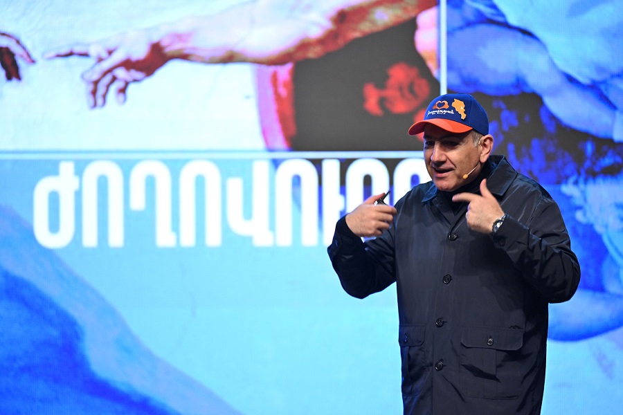 Նիկոլ Փաշինյանը Մարալիկում հանդես է եկել «Իրական Հայաստանի գաղափարախոսությունը» խորագրով բանախոսությամբ