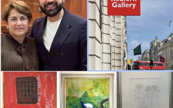 «Then and Now» խորագրով ցուցահանդեսում, համաշխարհային ճանաչում ունեցող նկարիչների հետ միասին ներկայացվել են Նունե Սարգսյանի չորս կտավները