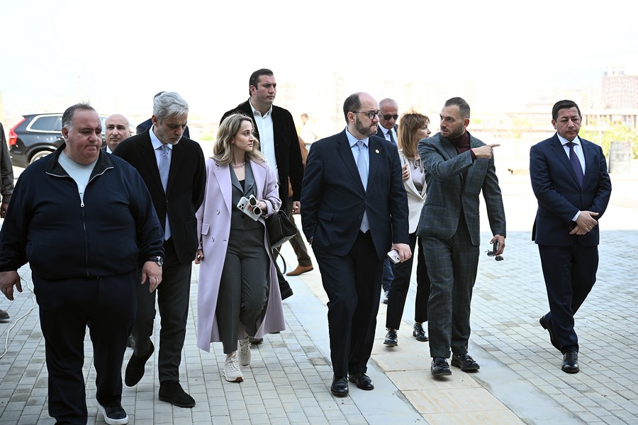 Արայիկ Հարությունյանը ծանոթացել է Եվրոպական քաղաքական համայնքի գագաթնաժողովի կազմակերպչական աշխատանքներին