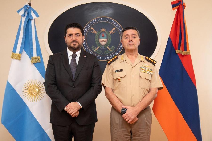 ՀՀ դեսպանն ու Արգենտինայի պաշտպանության նախարարը քննարկել են ոլորտային համագործակցության զարգացման հեռանկարները
