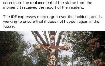 Իսրայելցի զինվորի կողմից կոտրված Խաչը վերականգնվեց, իսկ Ադրբեջանը մեր եկեղեցիները հողին է հավասարեցնում, և Հայաստանից՝ ոչ մի արձագանք. Մարուքյան