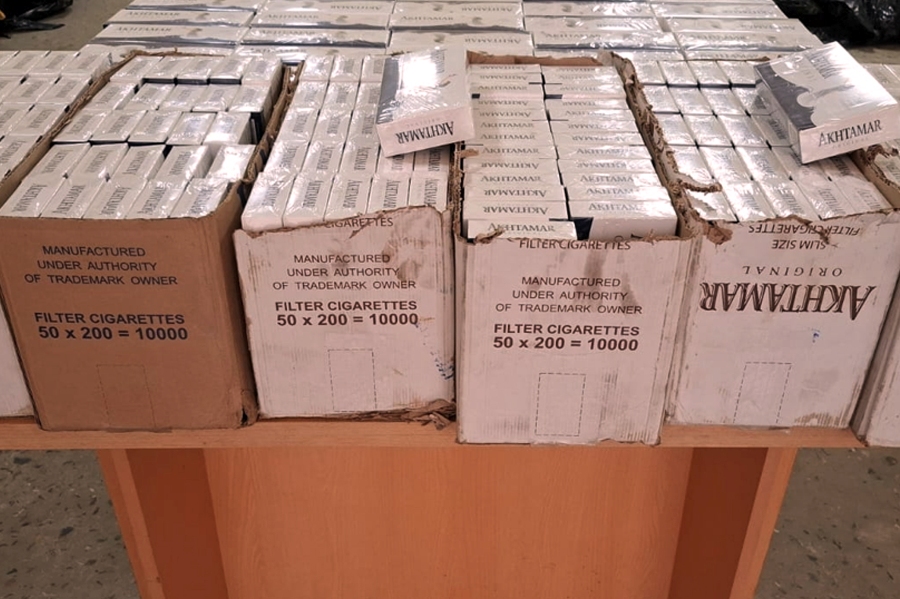 Կանխվել է չհայտարարագրված ծխախոտի խոշոր խմբաքանակի ներմուծման փորձը