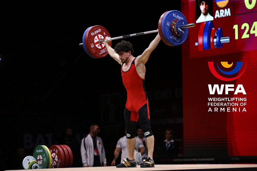 Ծանրամարտիկ Գառնիկ Չոլաքյանը դարձել է Եվրոպայի փոխչեմպիոն