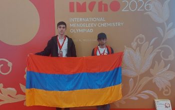 Բրոնզե մեդալ քիմիայի Մենդելեևյան 60-րդ միջազգային օլիմպիադայում