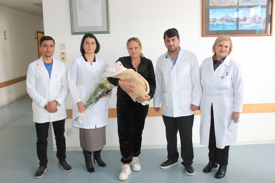 Ստեփանավանի բժշկական կենտրոնում լույս աշխարհ է եկել երիտասարդ ընտանիքի 7-րդ երեխան