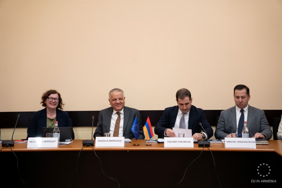 ԵՄ դեսպան Վասիլիս Մարագոսը շեշտել է մաքսային ոլորտում շարունակական համագործակցության կարևորությունը