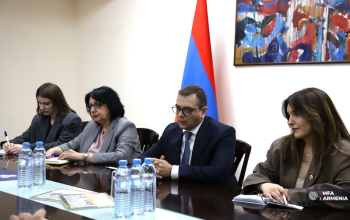 Աբիսողոմոնյանն ընդունել է ԱՊՀ դիտորդական առաքելության ղեկավար, գործադիր քարտուղարի տեղակալի գլխավորած պատվիրակությանը