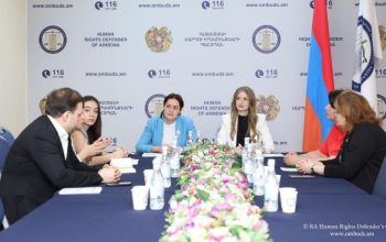ՄԻՊ աշխատակազմում քննարկվել են հաշմանդամություն ունեցող անձանց իրավունքների պաշտպանությանն առնչվող հարցերը