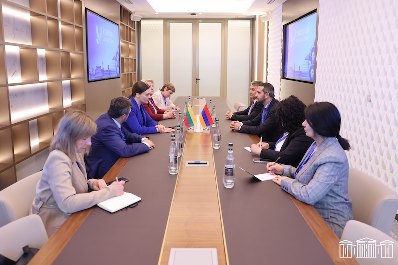 Ռուբեն Ռուբինյանը կարևորել է Հայաստան-Լիտվա սերտ համագործակցությունը