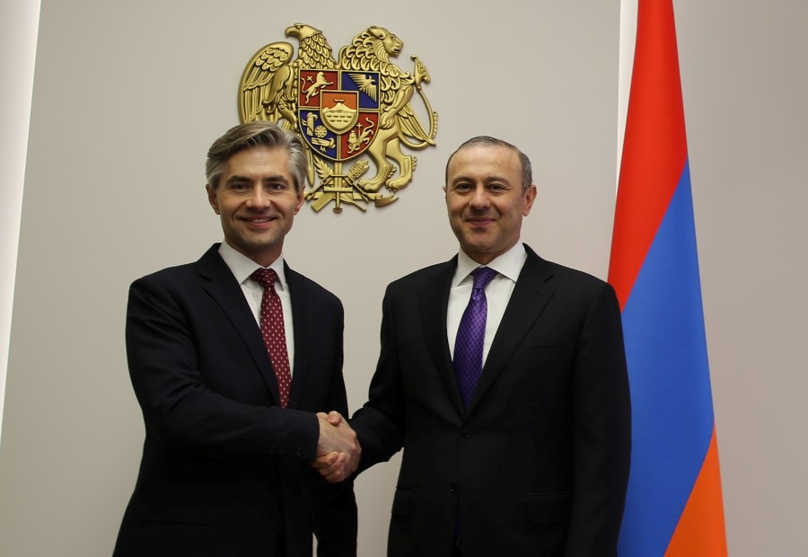 Արմեն Գրիգորյանը և Կեստուտիս Բուդրիսը քննարկել են Հայաստան–Լիտվա հարաբերությունների օրակարգի մի շարք հարցեր