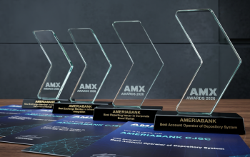 Ամերիաբանկը AMX Awards 2026-ում արժանացել է չորս մրցանակի