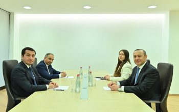 Կայացել է Արմեն Գրիգորյանի ու Հիքմեթ Հաջիևի աշխատանքային հանդիպումը