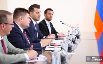 ՀՀ ԱԳՆ գլխավոր քարտուղարի և Գերմանիայի Բունդեսթագի պատվիրակության հանդիպմանը ընդգծվել է երկու երկրների միջև գործարար կապերի խթանման և երկկողմ առևտրաշրջանառության ծավալների ավելացման անհրաժեշտությունը