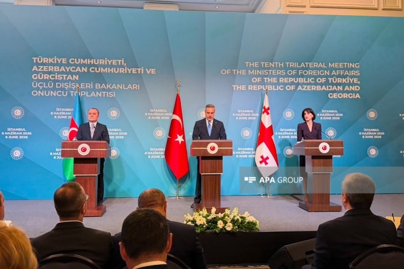 Ադրբեջանի, Թուրքիայի և Վրաստանի ԱԳ նախարարները քննարկել են T