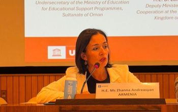 «Կրթությունը ռազմավարությունների ռազմավարությունն է». Ժաննա Անդրեասյանի ելույթը Փարիզում