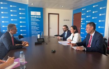 Քննարկվել են Մեսրոպ Մաշտոցի անվան Մատենադարանի և ՅՈՒՆԵՍԿՕ-ի միջև համագործակցության հեռանկարները