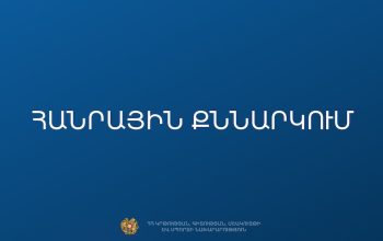 Հանրային քննարկման են ներկայացվել նախադպրոցական կրթական ծրագրերի նախագծերը՝ ըստ տարիքային խմբերի