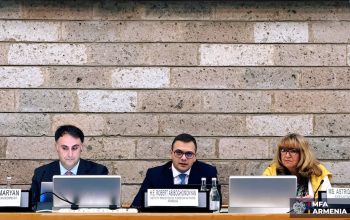 Միջազգային հանրության առջև ծառացած գլխավոր մարտահրավերը ոչ թե նոր հավակնությունների ձևակերպումն է, այլ արդեն իսկ ստանձնած հանձնառությունների գործնական իրականացումը.  Ռոբերտ Աբիսողոմոնյան