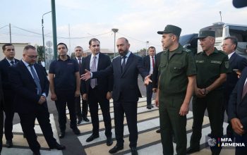 ԱԳՆ ղեկավար կազմը դիվանագիտական ծառայության մարմինների ղեկավարների հետ այցելել է Հայաստան-Թուրքիա սահմանի «Մարգարա» անցակետ
