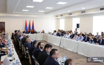 Անդրադարձ է կատարվել «Խաղաղության խաչմերուկ» նախագծի իրականացման շնորհիվ բացվող տնտեսական հնարավորություններին