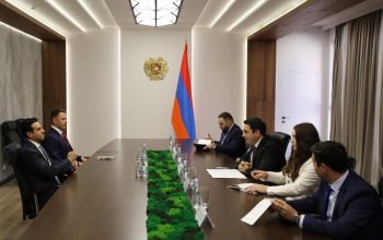 Ալեն Սիմոնյանի և Աբրահամ Համադեի քննարկումների առանցքում են եղել տարածաշրջանային զարգացումներին, TRIPP նախագծին վերաբերող հարցեր