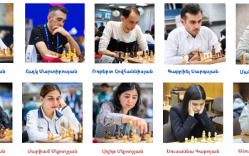 Հայաստանի տղամարդկանց եւ կանանց հավաքականները կմասնակցեն շախմատի համաշխարհային օլիմպիադային