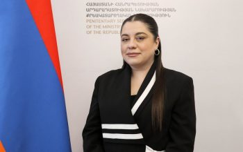 Ծովինար Թադևոսյանը վերանշանակվել է քրեակատարողական ծառայության պետի պաշտոնում