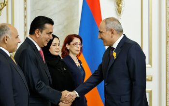 Փաշինյանն ընդունել է ՀՀ–ում հավատարմագրված արաբական պետությունների դեսպաններին