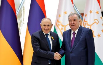 Փաշինյանը շեշտել է Տաջիկստանի հետ առևտրատնտեսական փոխգործակցության զարգացման անհրաժեշտությունը