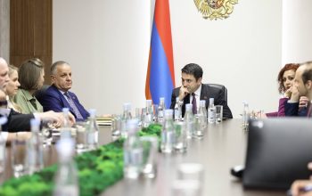Ալեն Սիմոնյանի և ԵՄ խորհրդի աշխատանքային խմբի քննարկման առանցքում էին ՀՀ-ԵՄ հարաբերությունների օրակարգային հարցերը