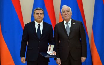 Անկախության տոնի առթիվ Ներքին գործերի նախարարության մի շարք ծառայողներ պարգևատրվել են պետական բարձր պարգևներով