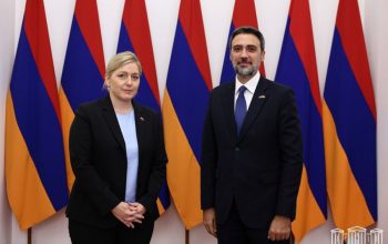 Արամ Վարդևանյանը Շվեյցարիայի դեսպանին է ներկայացրել Հայաստանի ներքաղաքական իրավիճակը, խոսել անվտանգային խնդիրների և առկա մարտահրավերների մասին