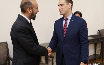 Միրզոյանը ԱՄՆ պետքարտուղարի տեղակալի հետ քննարկել է ՀՀ-ԱՄՆ համապարփակ ռազմավարական գործընկերության օրակարգի հարցեր