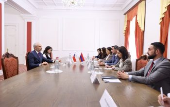Արամ Վարդևանյան. Չեխիան Հայաստանի համար գնահատելի ու հուսալի գործընկեր է, եվրոպական արժեքների և եվրաինտեգրման գործընթացների ականավոր կրող